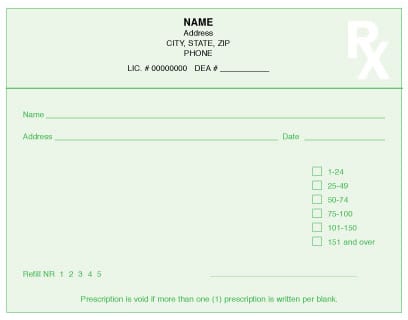 Kentucky Prescription Forms – Printco